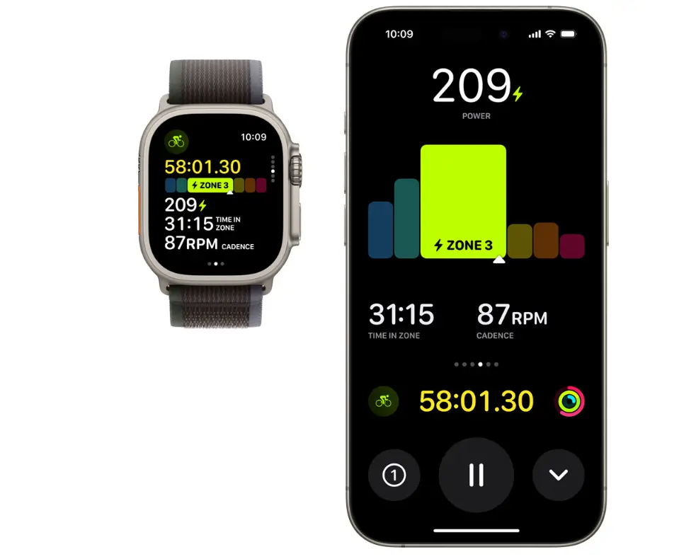 Apple Watch Ultra 2 LTE 49 mm koperta tytanowa + opaska Alpine rozmiar M oliwkowy
