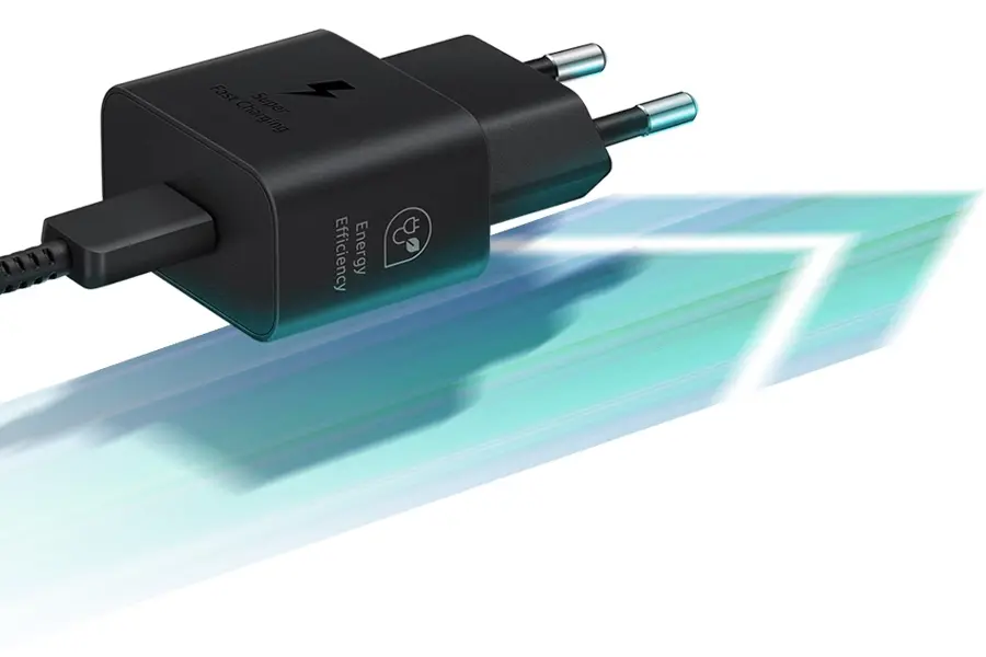 Ładowarka sieciowa do telefonu Samsung 25 W GaN EP-T2510 box czarna