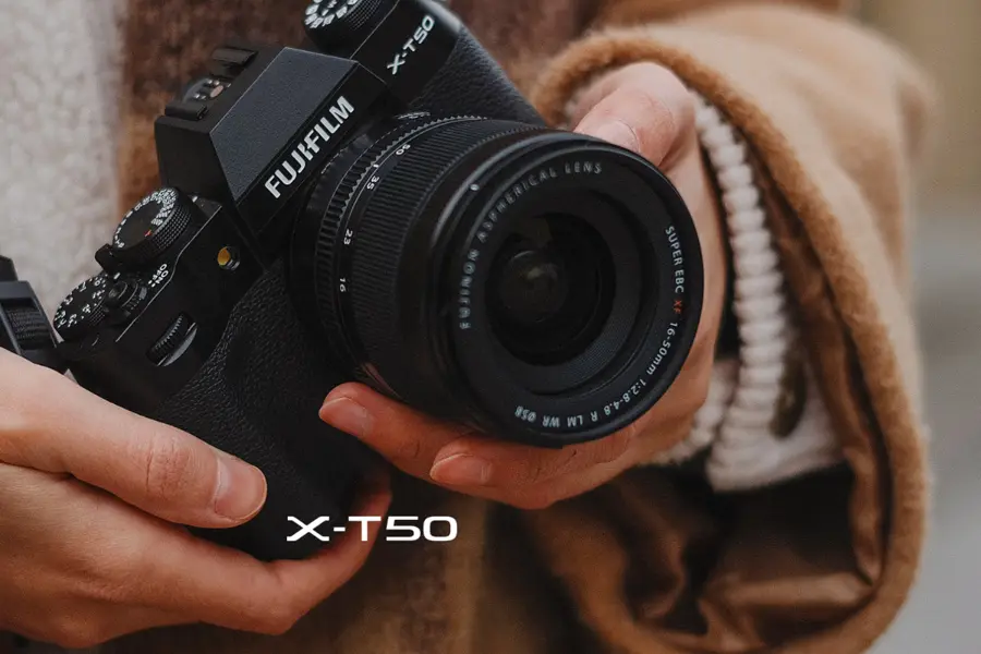 Aparat FujiFilm X-T50 + 15-45 mm f/3.5-5.6 OIS PZ srebrny