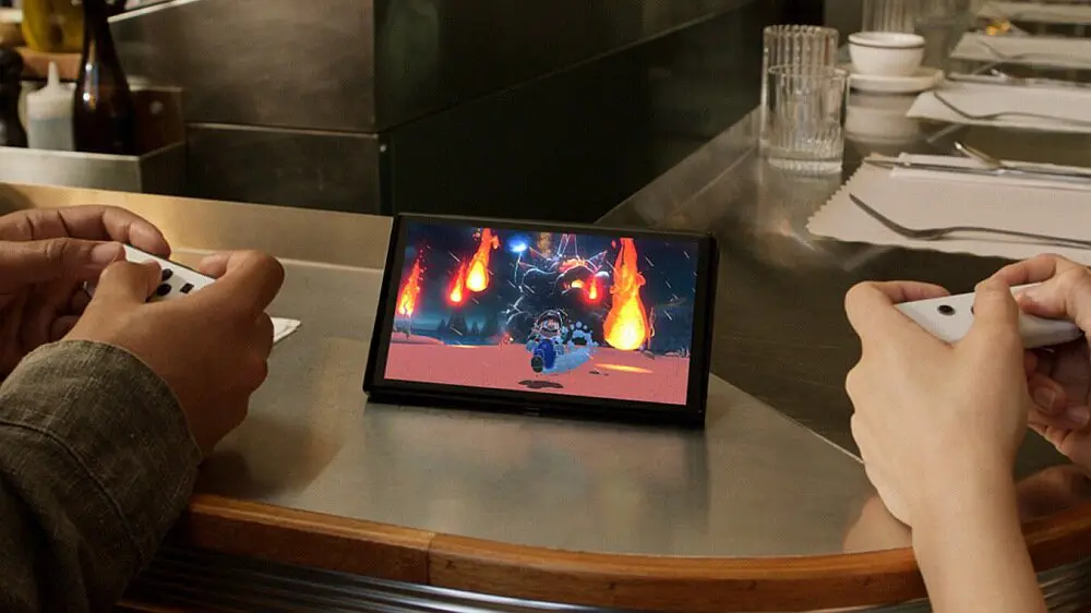 Nintendo Switch V2 czerwono-niebieska + gra Switch Sports
