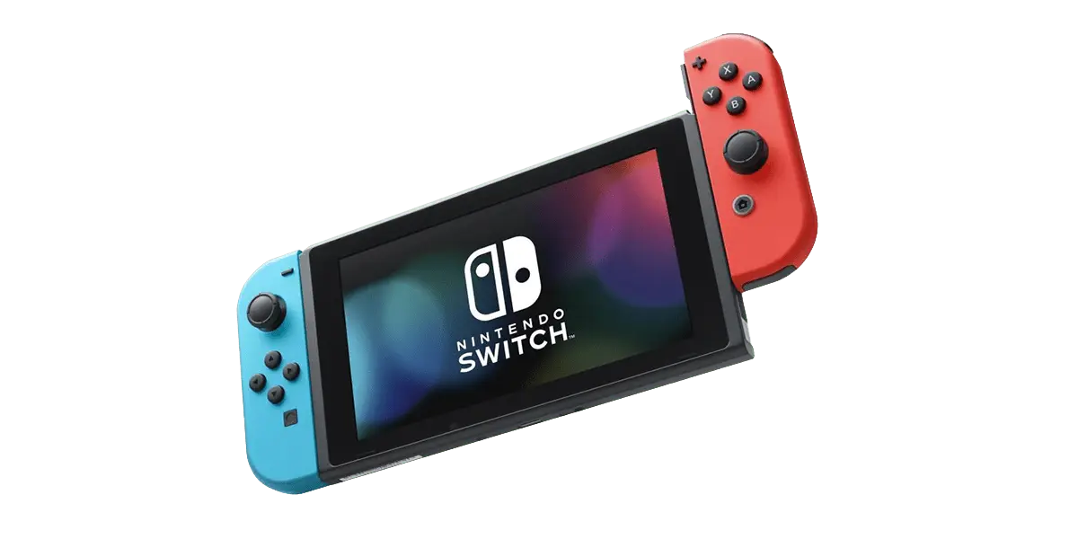 Nintendo Switch V2 czerwono-niebieska