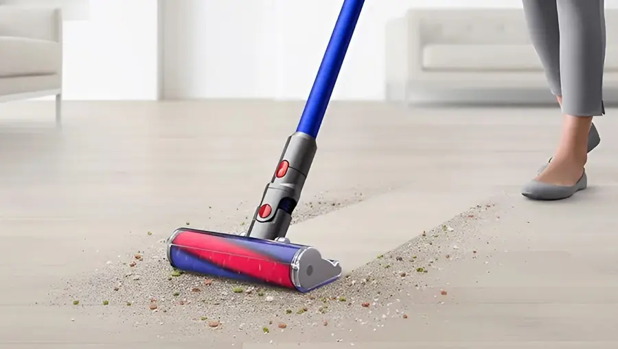 Odkurzacz bezprzewodowy Dyson Vacuum Cleaner V11 Fluffy Nickel Red