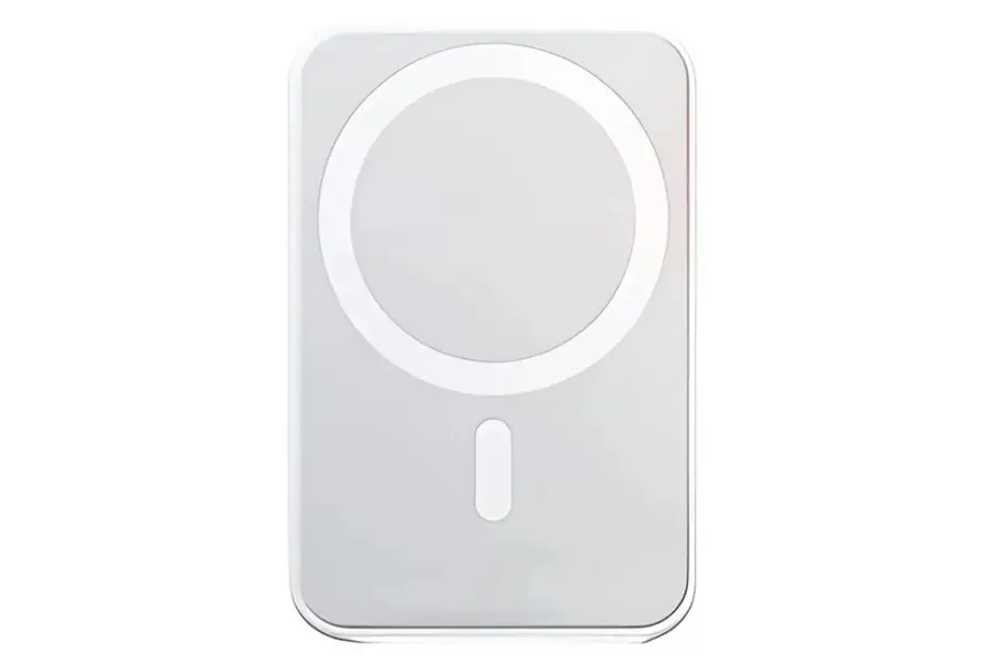 Powerbank magnetyczny Ecobox Powerbank Magsafe 5000 mAh biały