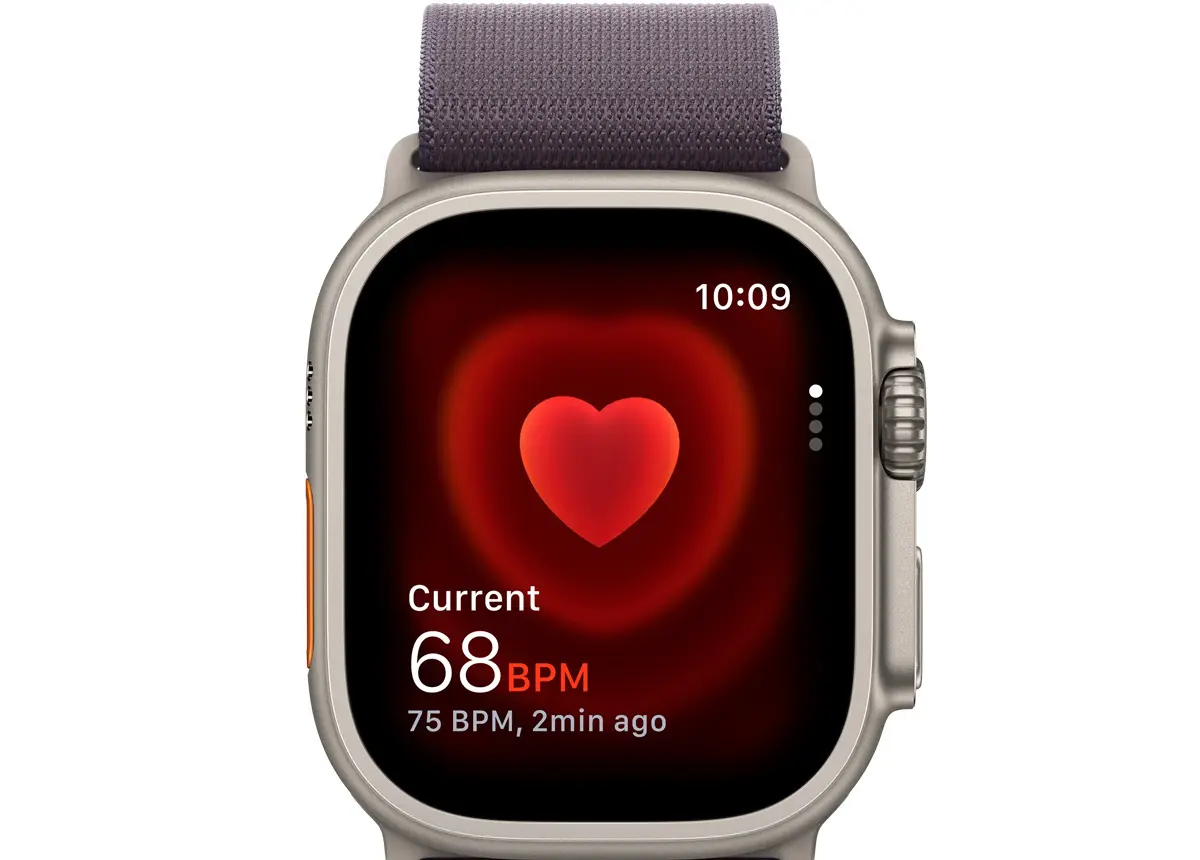 Apple Watch Ultra 2 LTE 49 mm koperta tytanowa + opaska Trail rozmiar S/M niebieska