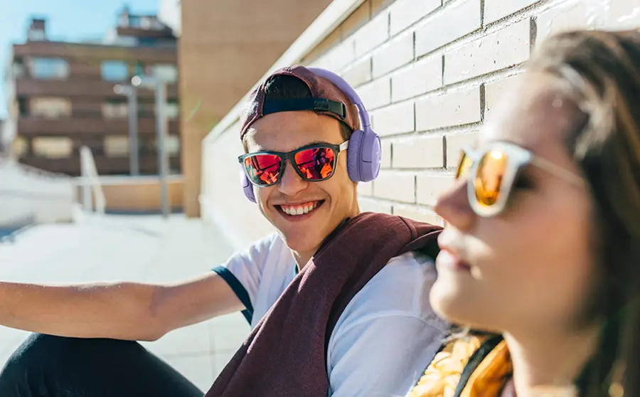 Słuchawki bezprzewodowe JBL Tune 670NC purpurowe