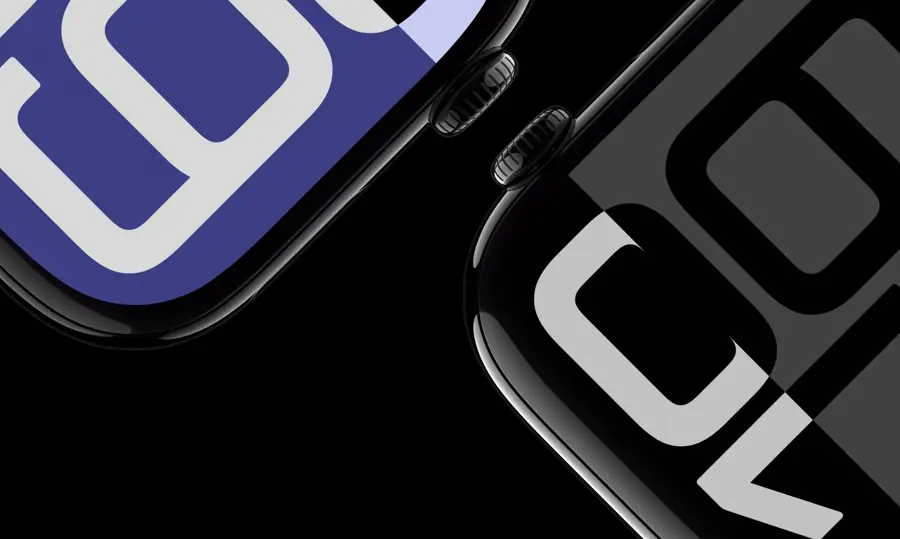 Apple Watch Series 10 GPS z kopertą 46 mm z aluminium w kolorze onyksu z paskiem sportowym w kolorze czarnym S/M