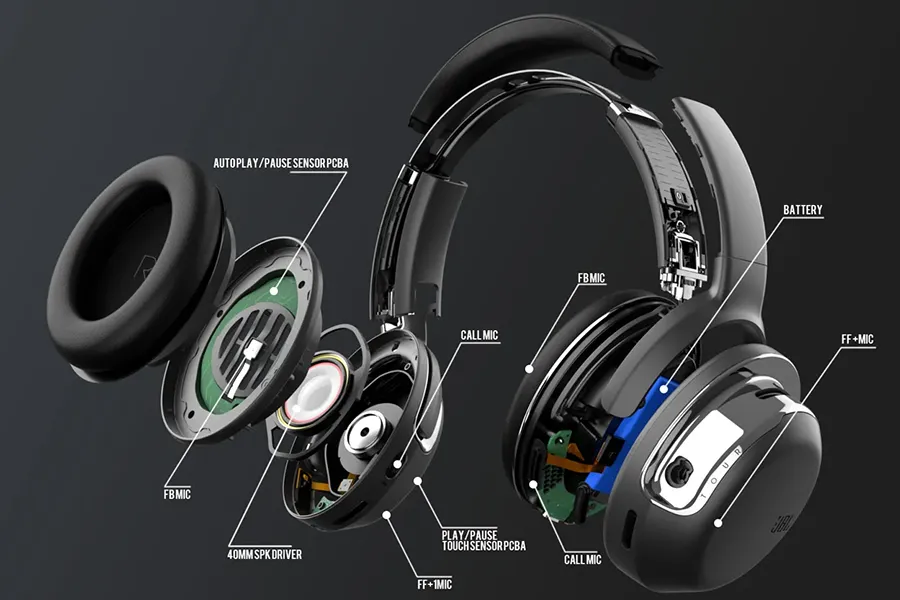 Słuchawki JBL Tour One M2 Black
