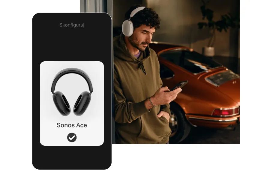 Słuchawki Sonos Ace Black